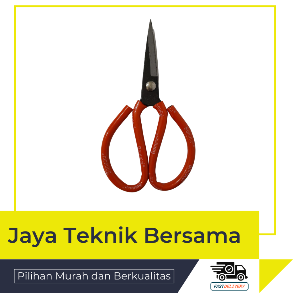 

GUNTING KODOK - Gunting Potong Seng Kertas / Gunting Bahan Kain Jahit Tailor / Gunting kain / gunting kodok/ gunting merah