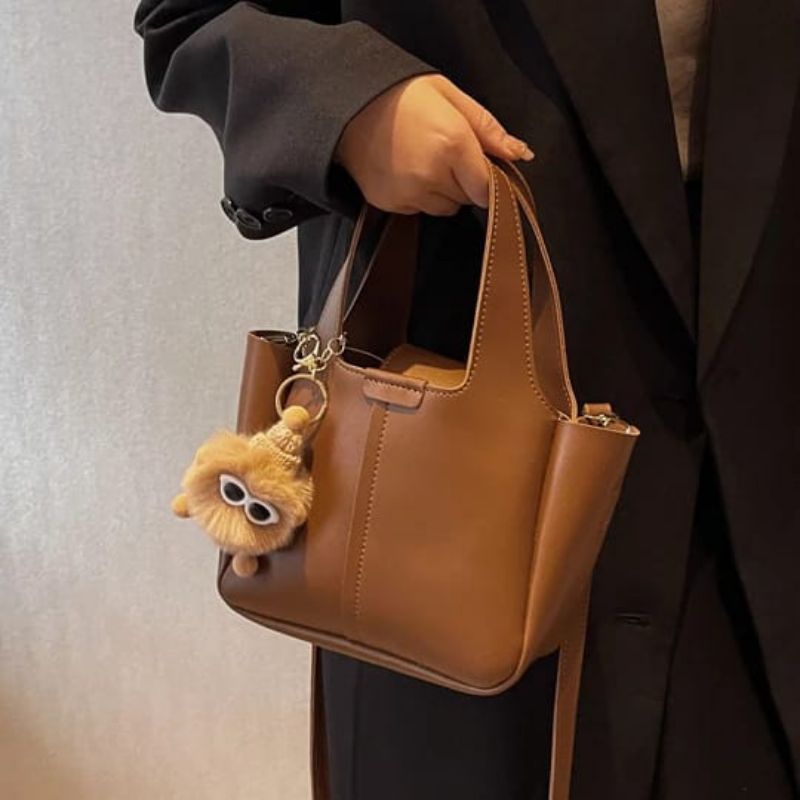 Tas wanita cantik impor selempang  bahan PU kualitas bagus murah