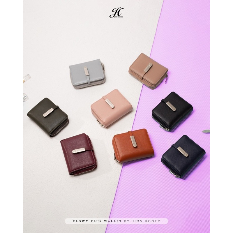 clowy dompet jimshoney dompet koin dompet lipat dompet kartu dompet wanita dompet jimshoney clowy ji