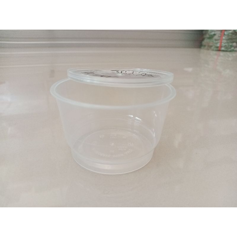 CUP PUDING/MANGKOK SAUS THINWALL 150ML