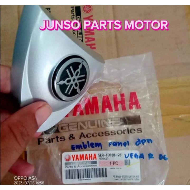 Emblem Panel Depan FIZR Original Genuine Yamaha - Sparepart Sperpart Spare Part Motor Yamaha Fizr