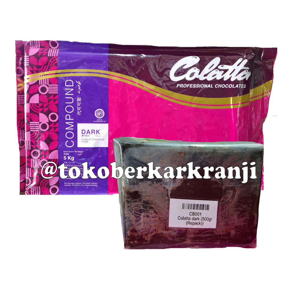 

Colatta dark compound 500gr (Sebelum dipacking sudah kami cek terlebih dahulu dan dalam kondisi aman)