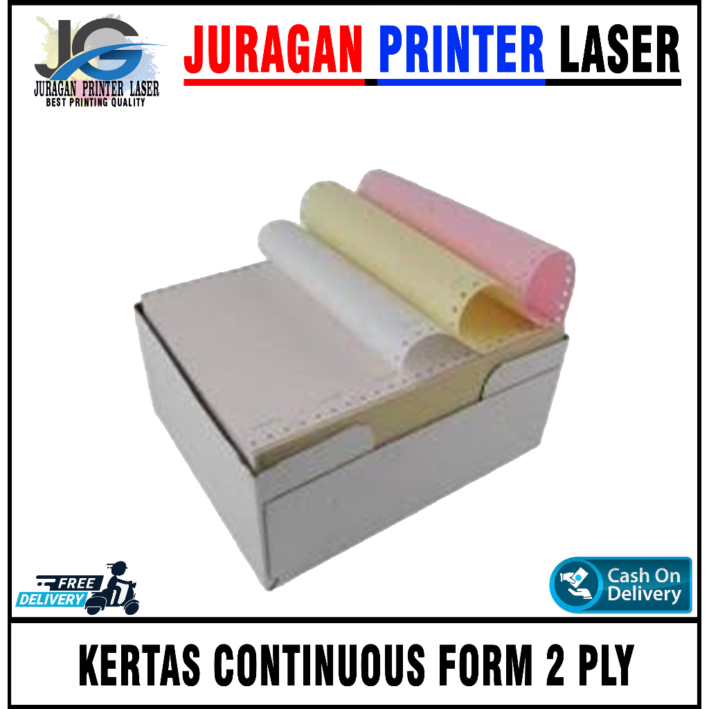 

kertas continous form 2 ply