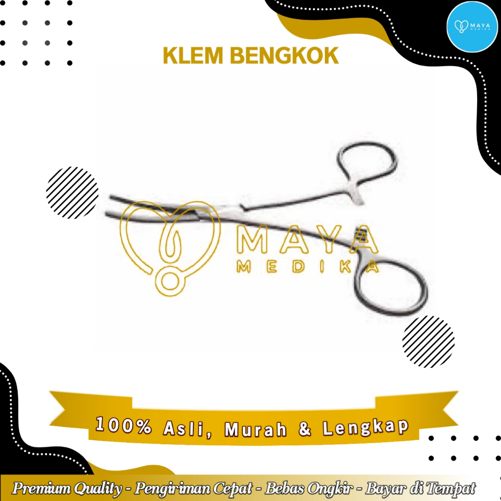 Klem Bengkok 18 cm