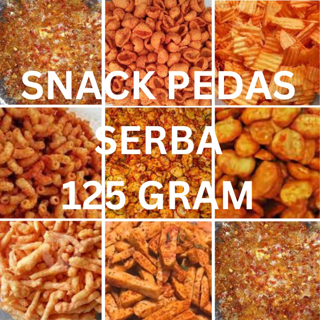 ANEKA SNACK KILOAN 125 GRAM CEMILAN CAMILAN MAKANAN RINGAN MURAH