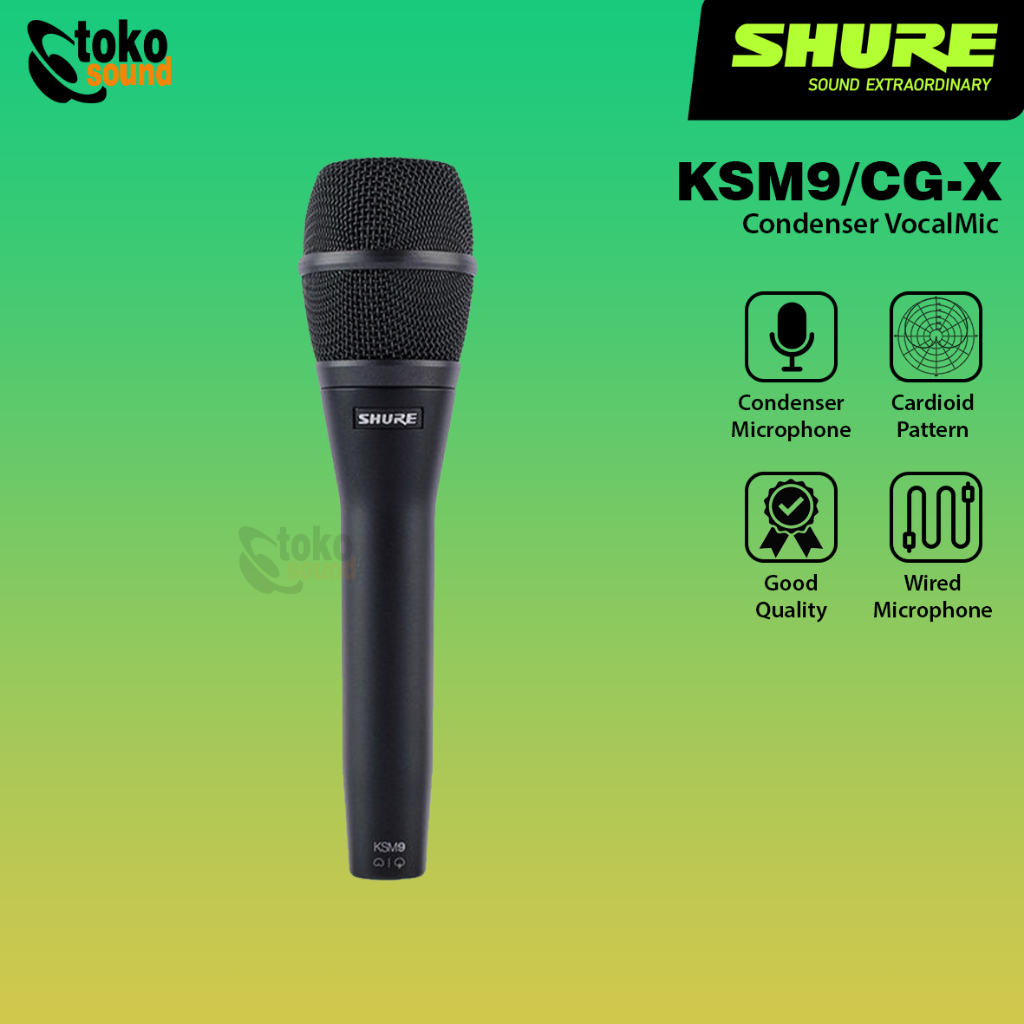Shure KSM9/CG KSM9 - Condenser Handheld Microphone Original
