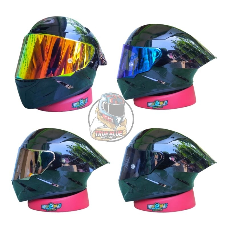 Helm KYT TTC / TT-Course Black Glossy