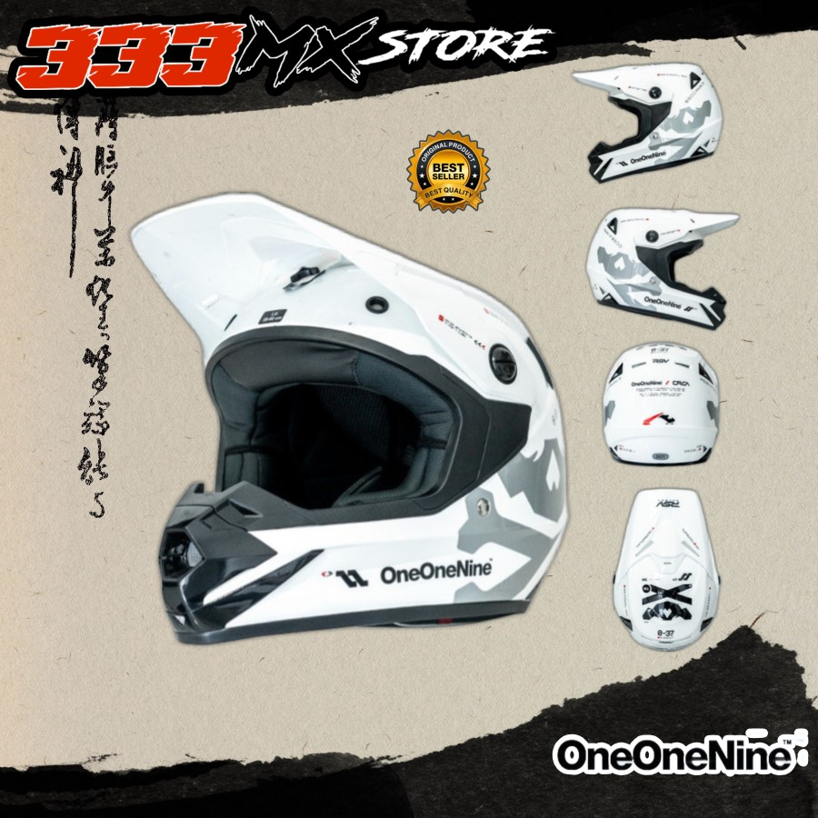 HELM ONEONENINE X ORCA TH9 REAPERS MARK II WHITE GLOSS ORIGINAL ORCA