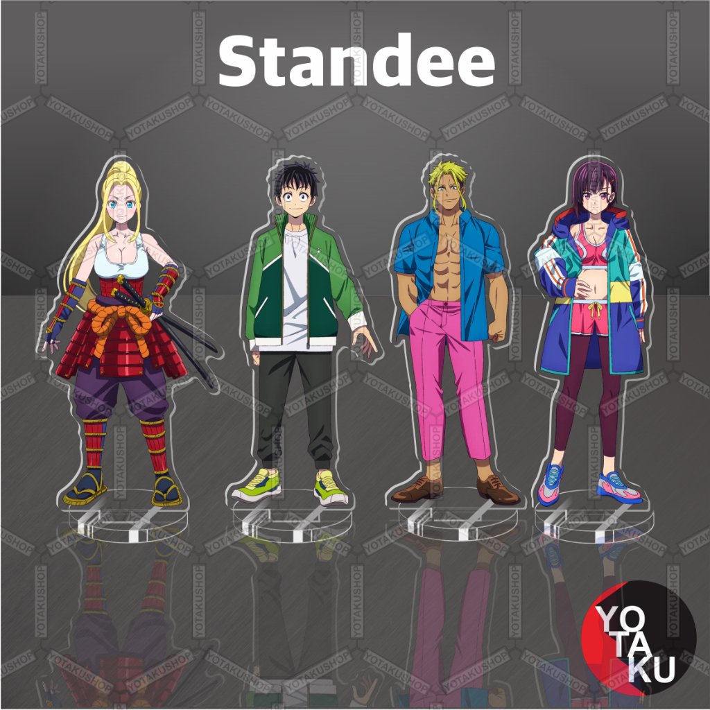 Standee Besar Figure Anime Akrilik Zom 100 Seri 1 Beatrix Akira YOTAKUSHOP