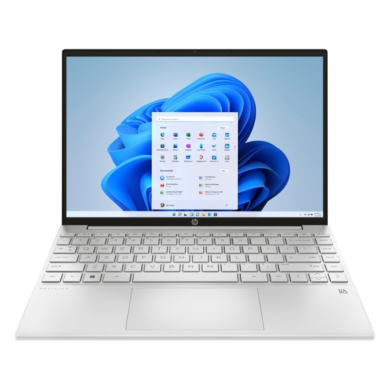 HP Pavilion Aero 13 Ryzen 7-5825U-16GB-512GB SSD-Win 11+OHS - Silver