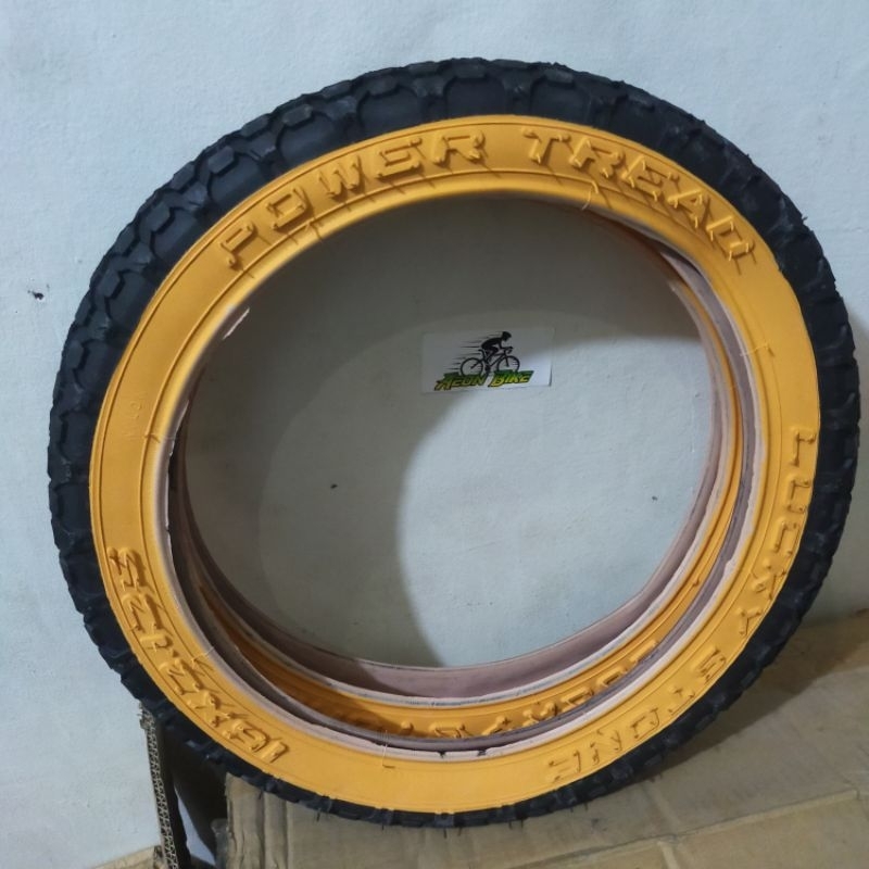 ban luar sepeda 16x2.125 lucky stone  power tread ban luar sepeda anak anak