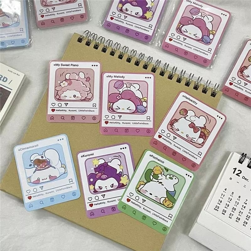 

1 Set 20 pcs Sticker Design Cute Sanrio Import | Sticker Kawaii Sanrio Lucu | Sticker Tempel Sanrio Kuromi My Melody My Sweet Piano Hello Kitty Cinnamoroll Pochacco [BACA DESKRIPSI]