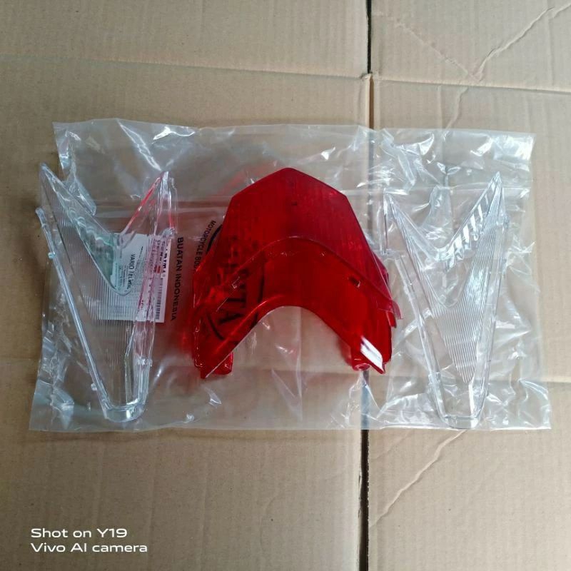 Mika kaca lampu belakang mika stop vario 125 old 2012-2015 berkualitas