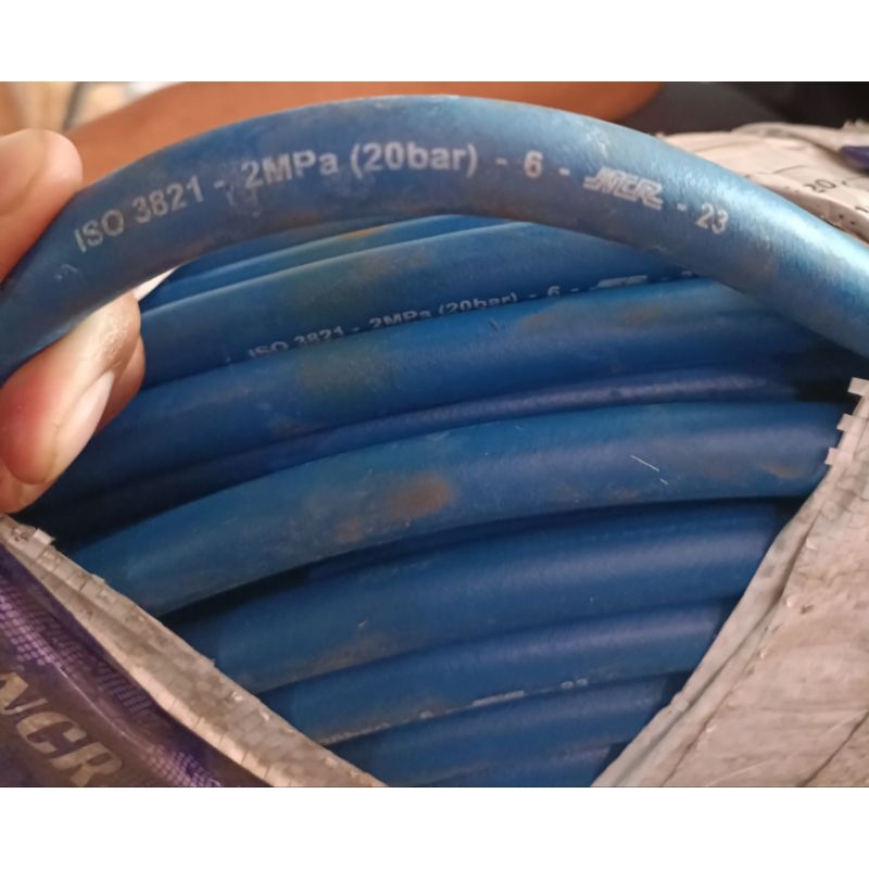 Selang Oksigen / Single Welding Hose Oxygen 1/4" NCR Thailand