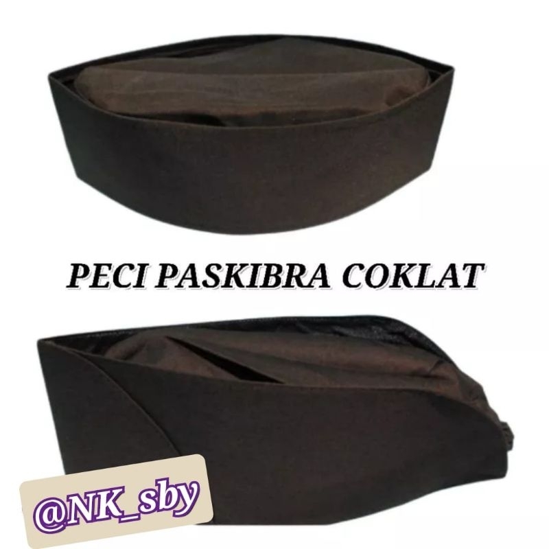 PECI COKLAT PASKIBRA untuk PEMBINA PRAMUKA