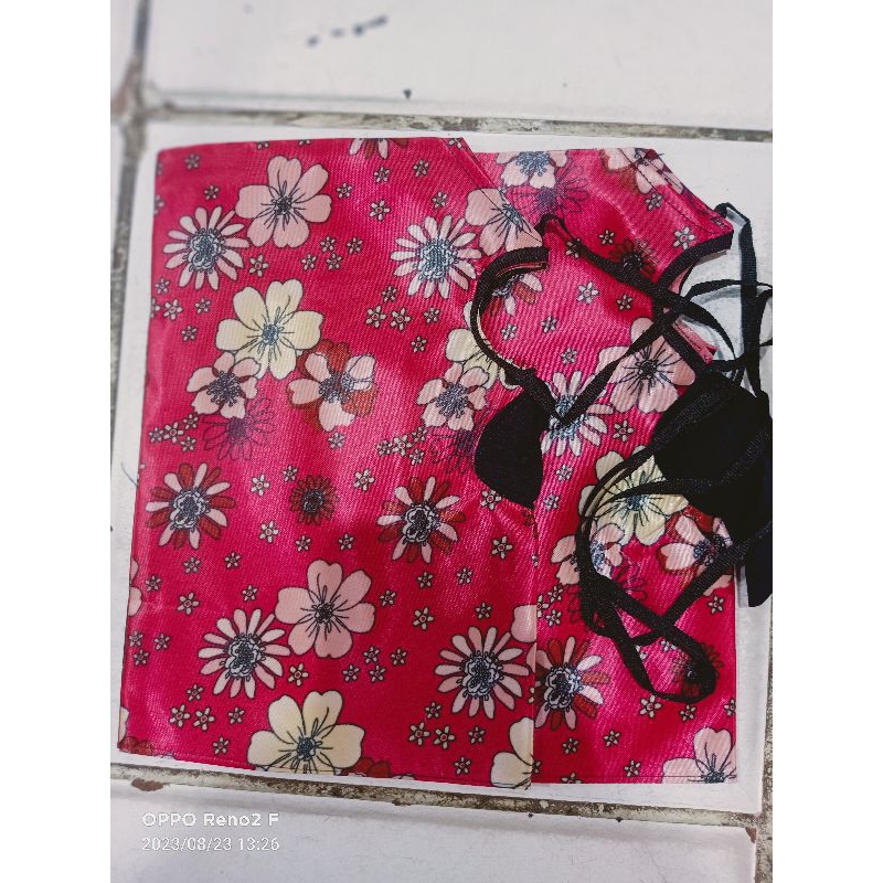 SARUNG TANGAN MOTOR SATAMO /SARUNG TANGAN WANITA MOTIF RANDOM