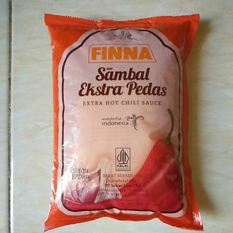 

Saus sambal Finna 1kg