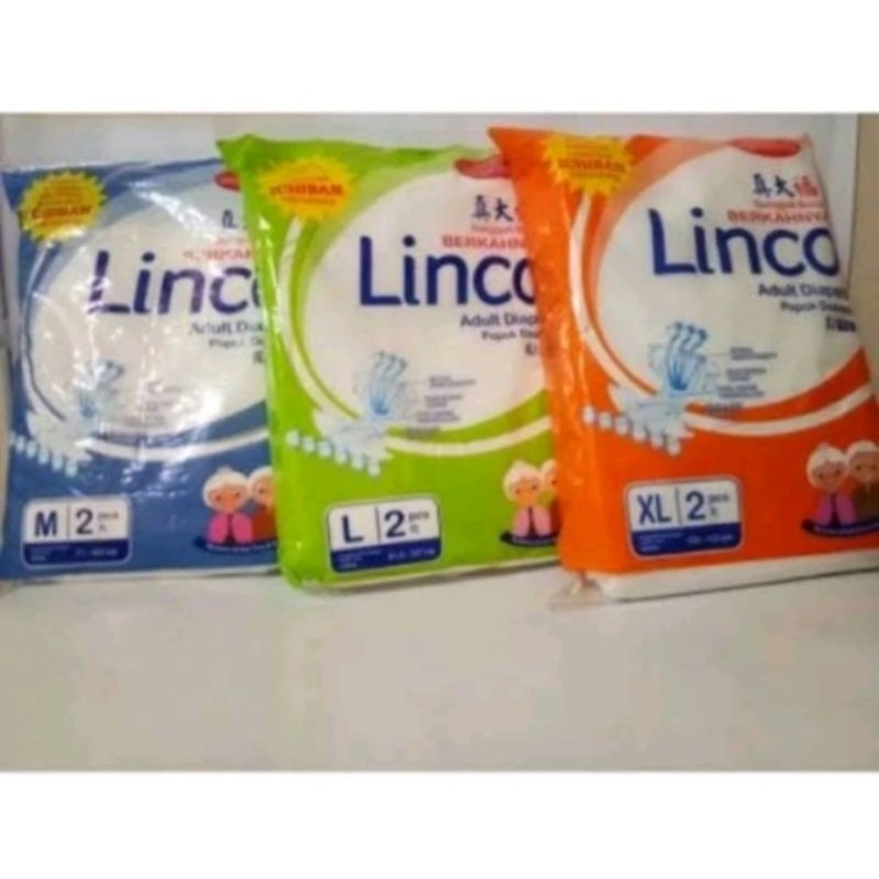 LINCO ADULT DIAPERS M ISI 2 | LINCO ADULT DIAPERS L ISI 2 | LINCO ADULT DIAPERS XL ISI 2 | LINCO ADU