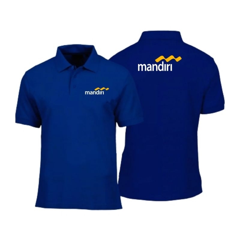 POLO Shirt KAOS Polo Bank Mandiri