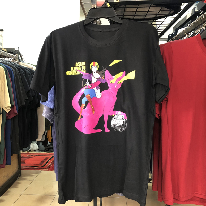 Kaos Asian Kung-Fu Generation Tshirt Casual Bahan Katun