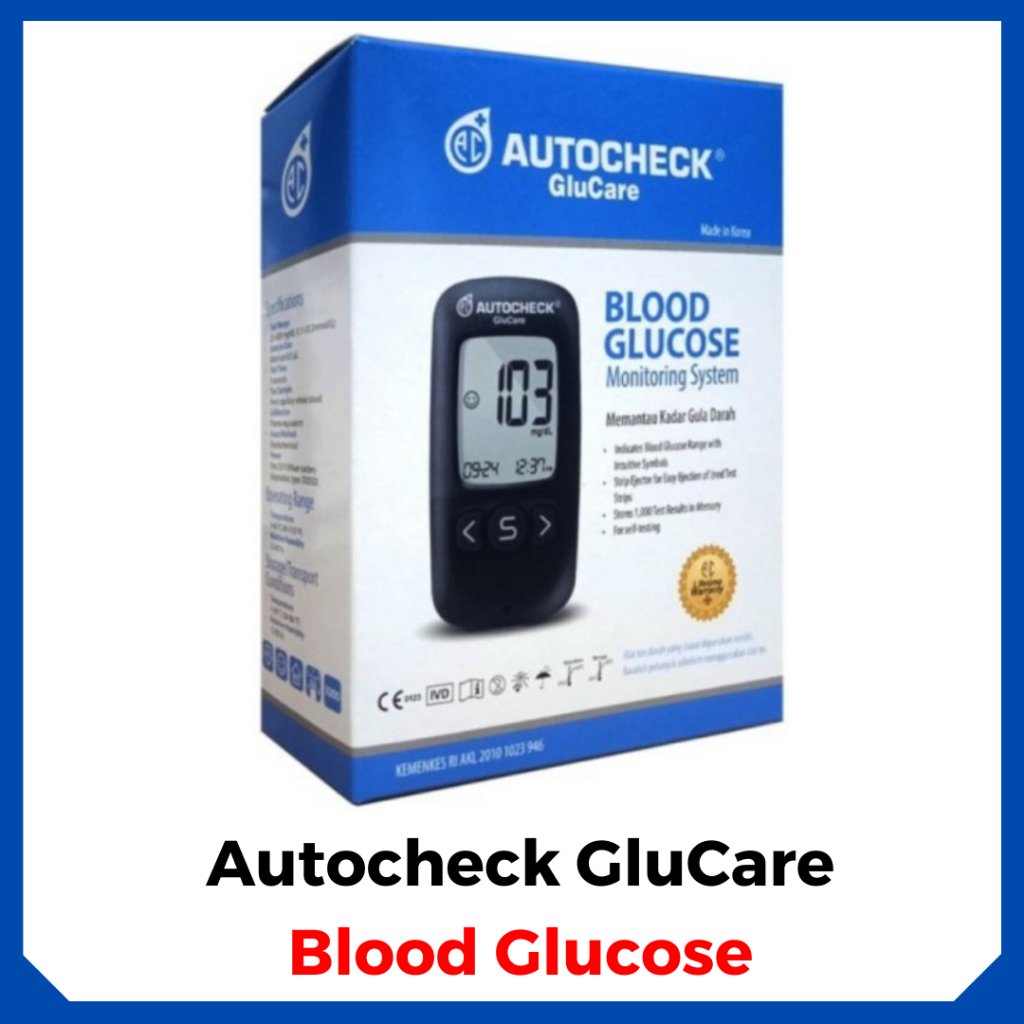 Alat autocheck glucare / alat cek gula darah / blood glucose
