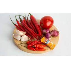 

Paket Sambelan/Paket Sambal Terasi Mentah/ Sayur Fresh