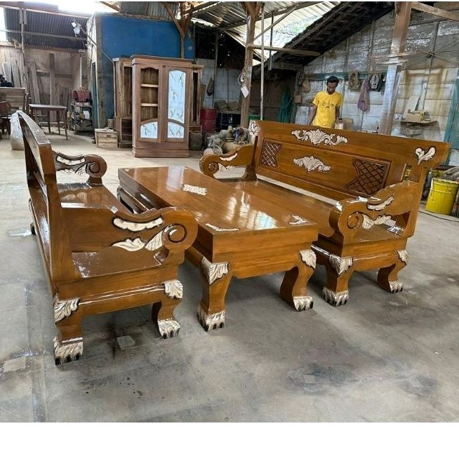 KURSI BANGKU KAYU JATI