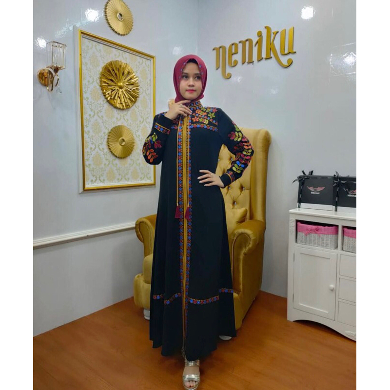 abaya hikmat fashion preloved