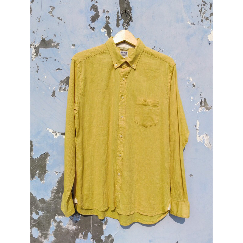 kemeja lengan panjang edwin