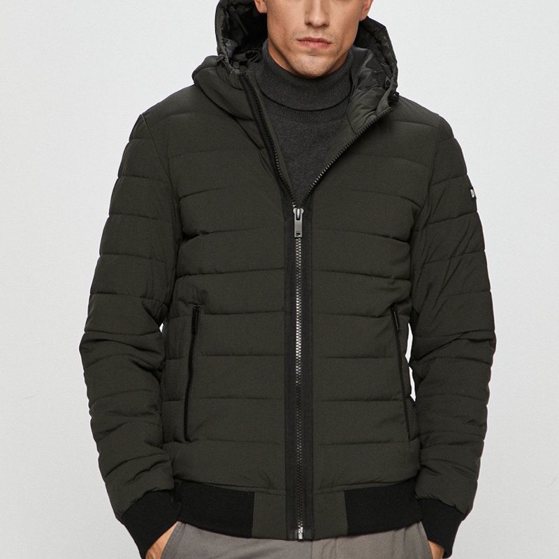 JACKET PRIA DKNY STREACH LIGHT HOODED ORIGINAL AUTHENTIC