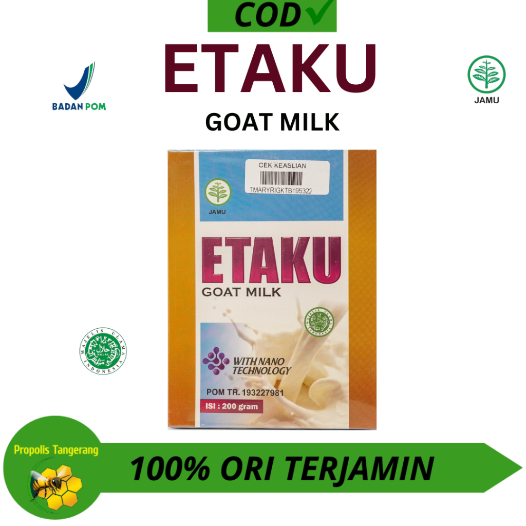

SUSU ETAKU - WALATRA SUSU KAMBING GOAT MILK ETAWA ETAKU MURNI 100% ORIGINAL