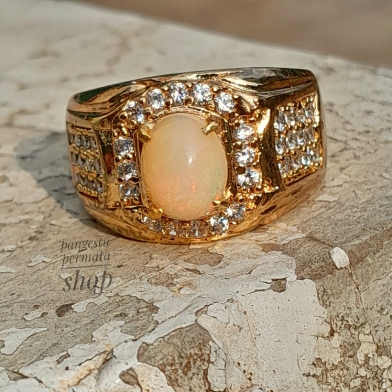 CINCIN BATU KALIMAYA AFRIKA ASLI ORIGINAL STONE