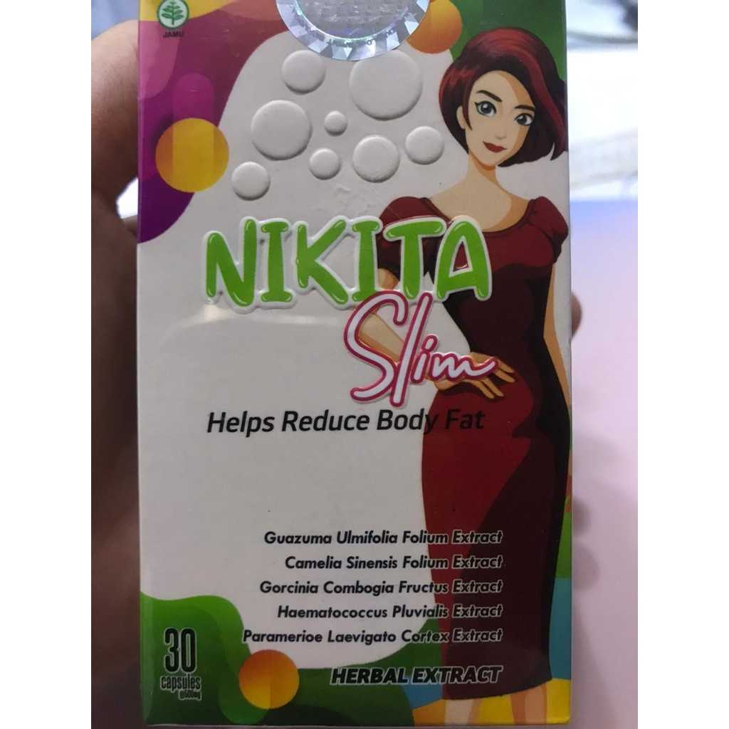 Promo herbal slim pelangsing Nikita Slim - Niki Slim Extra Strong Pelangsing Tubuh Bpom Niki Slim Ex