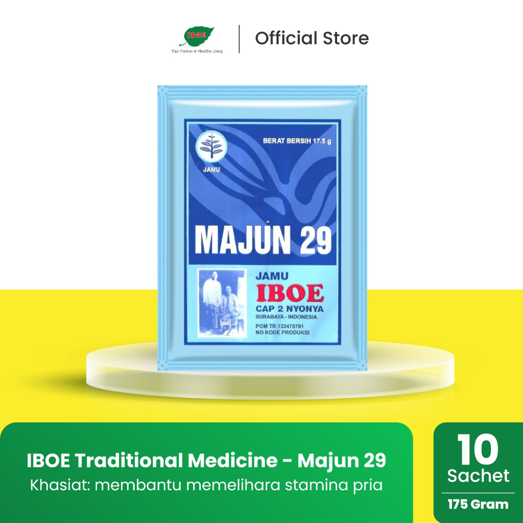 Jamu IBOE - 1  Pack Majun Pot @ 10 Sachet