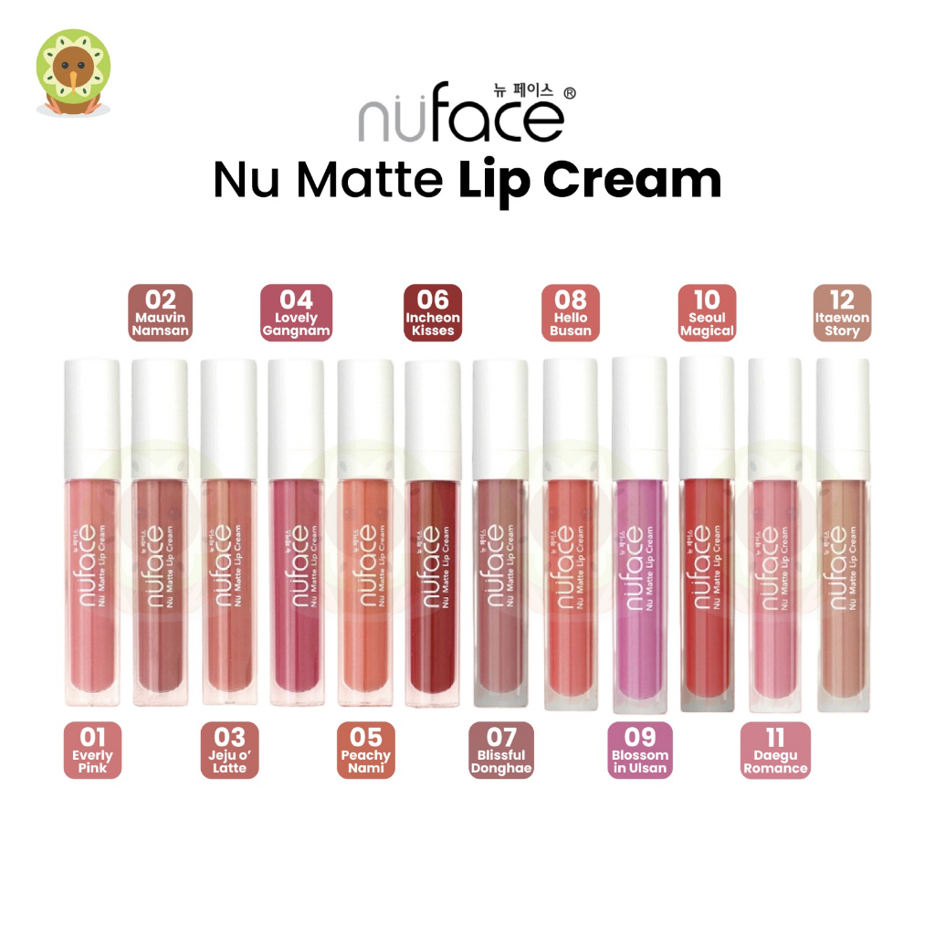NUFACE NU MATTE LIP CREAM - NU FACE LIPCREAM