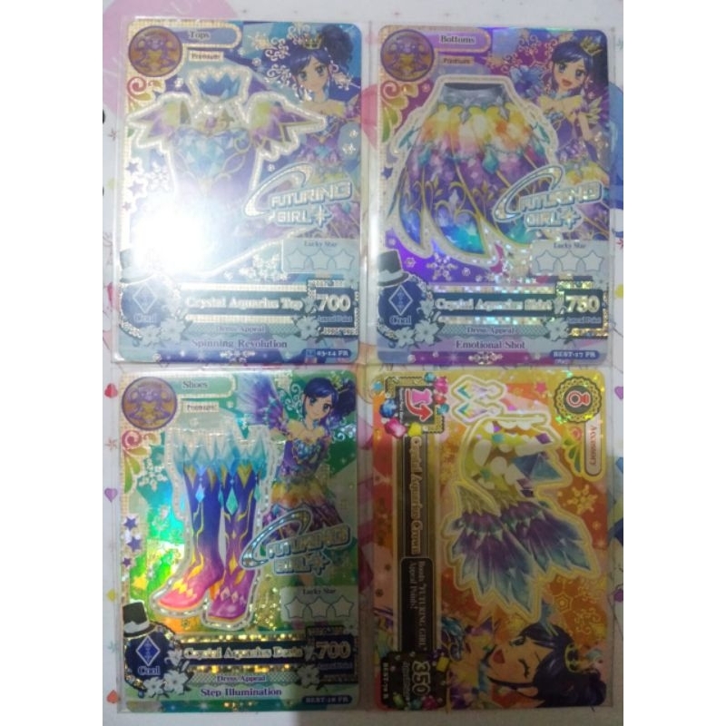 Kartu aikatsu premium Aoi crystall aquarius