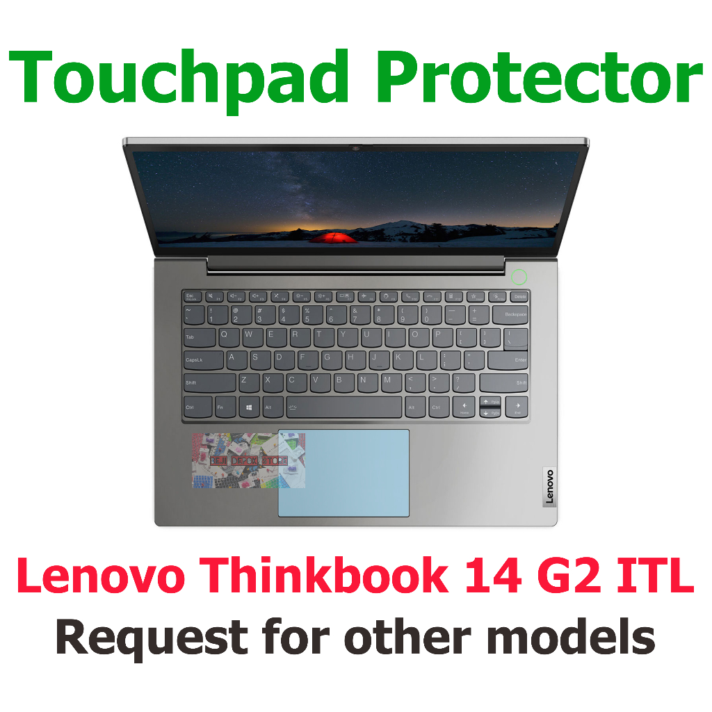 Touchpad Trackpad Protector Lenovo Thinkbook 14 G2 ITL