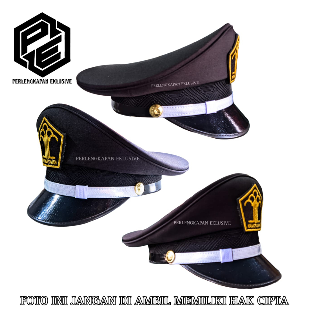 PET PDU PENGAYOMAN = PET PDU KEMENKUMHAM = TOPI PET PDU PENGAYOMAN = TOPI PET PDU KEMENKUMHAM