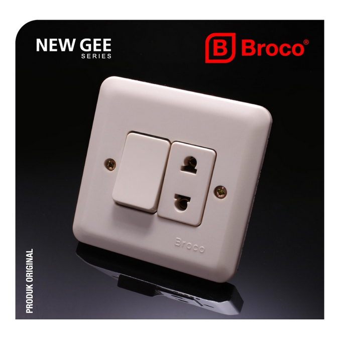 Stop Engkel BROCO / Engkel Stop BROCO / Stop BROCO Saklar BROCO / Stop Kontak + Saklar Broco NEW GEE