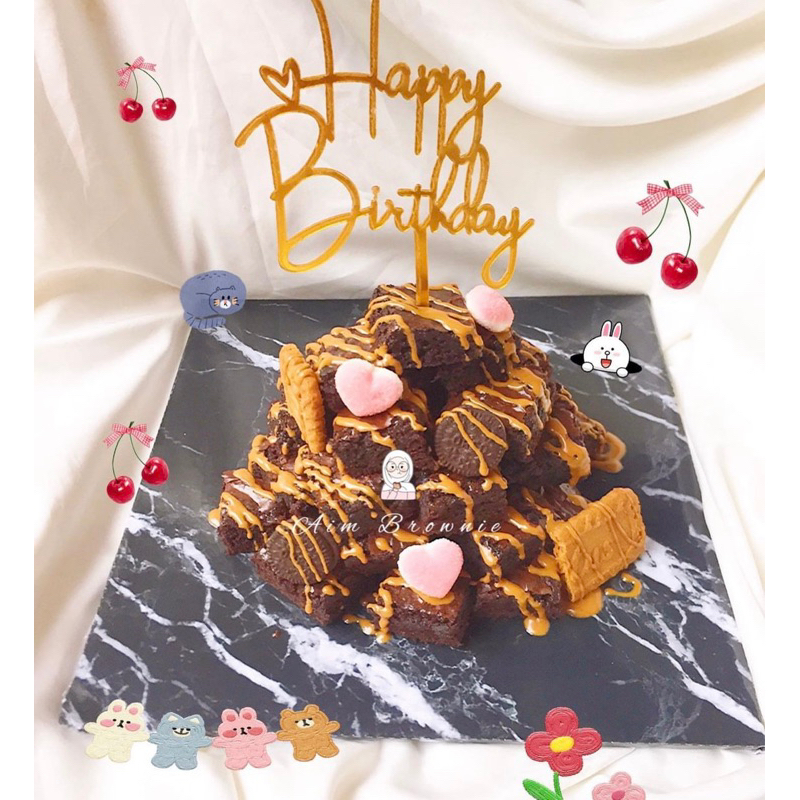 

brownies tower