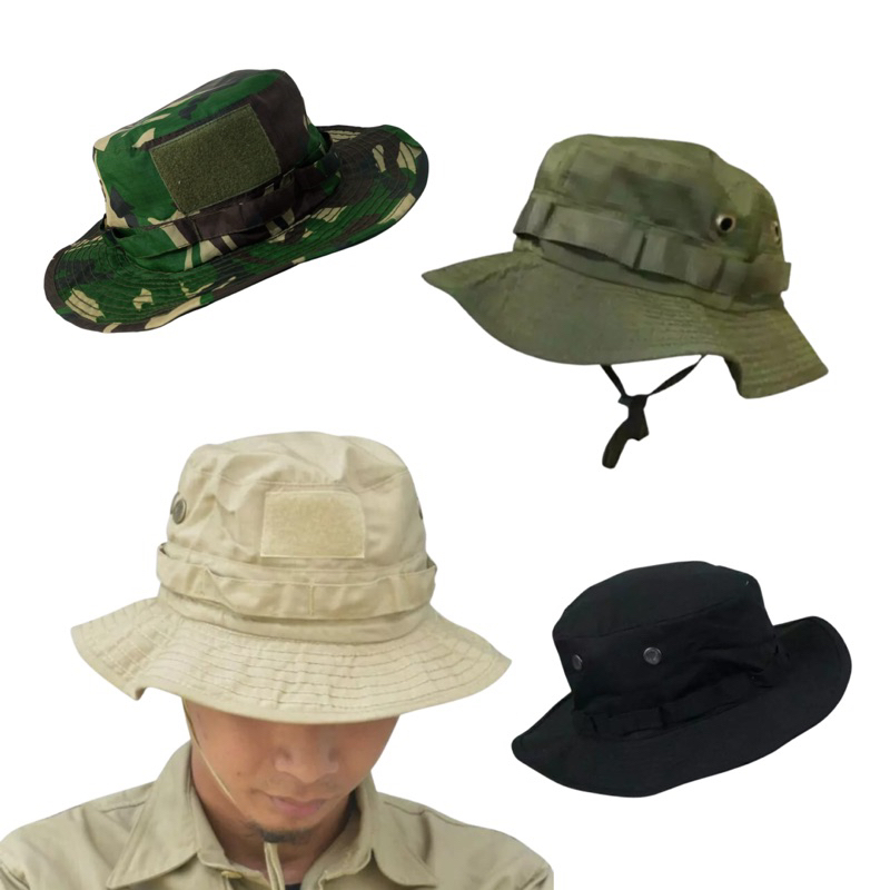 TOPI RIMBA ARMY / TOPI ARMY / JUNGLE HAT