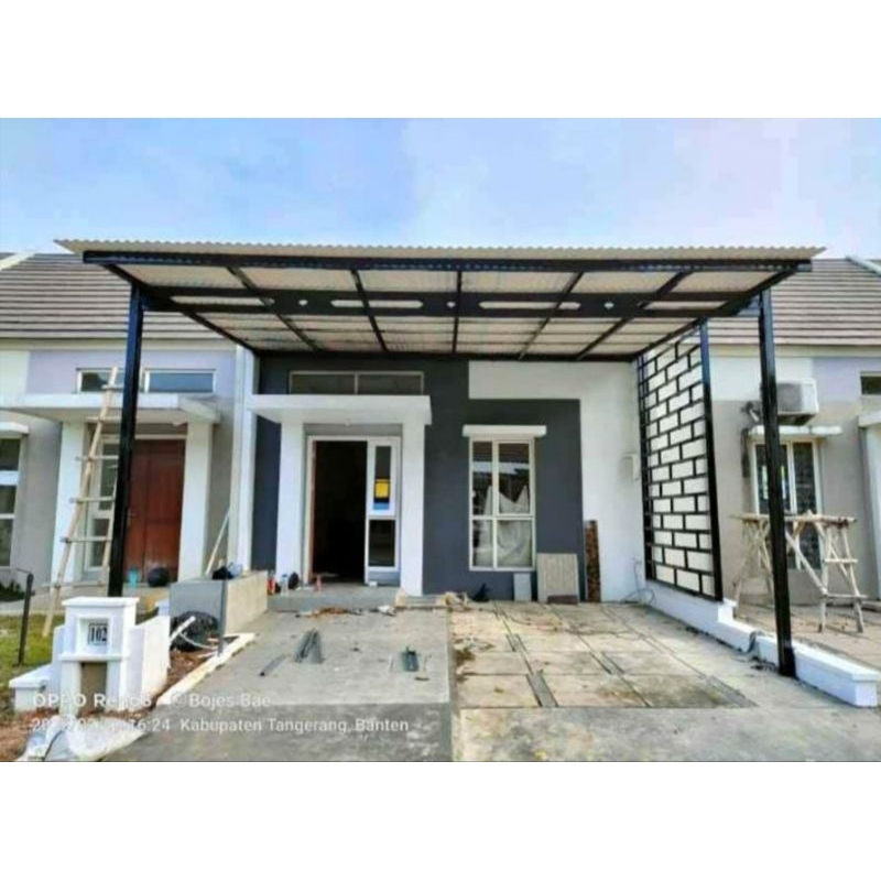 kanopi baja ringan atap spandek