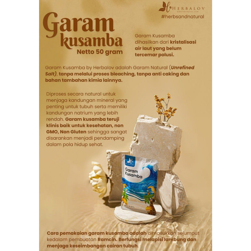 

GARAM KUSAMBA HERBALOV GARAM MURNI