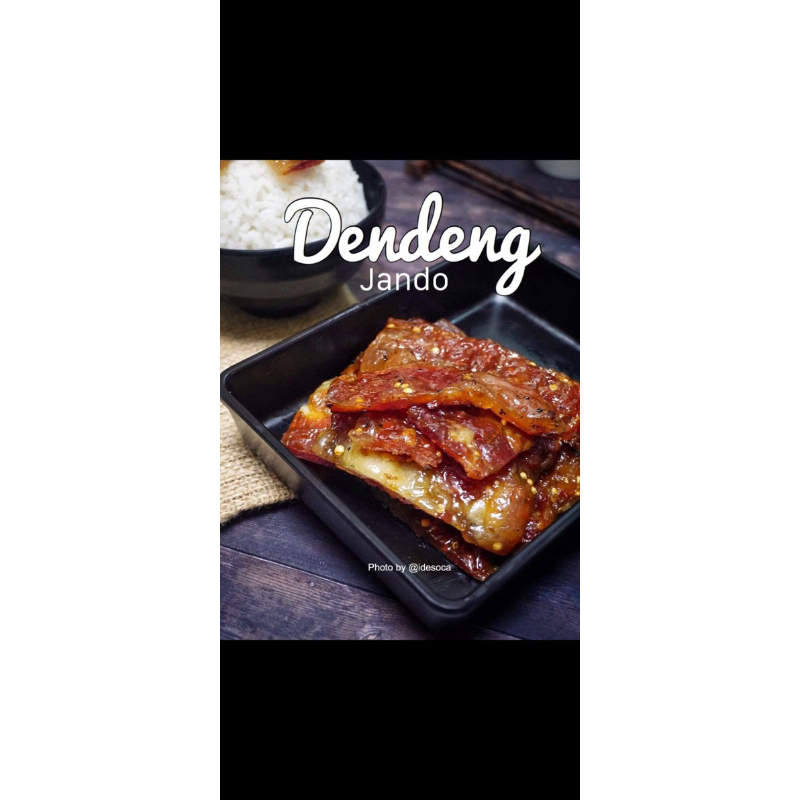 

Dendeng sapi jando (gajih sapi) halal