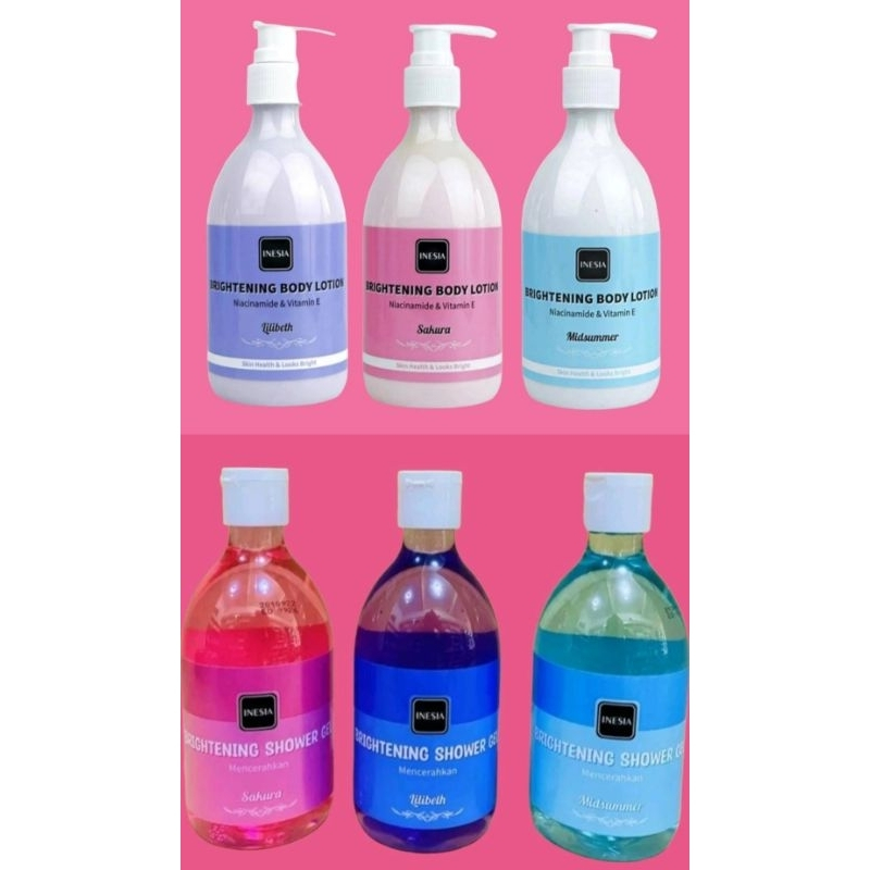 INESIA BODY LOTION , SHOWER GEL