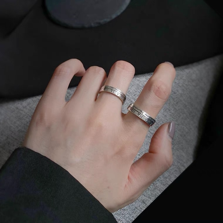 Cincin HARGA 1PCS JUNGKOOK SEVEN Murray Day Ring Fashion UNISEX