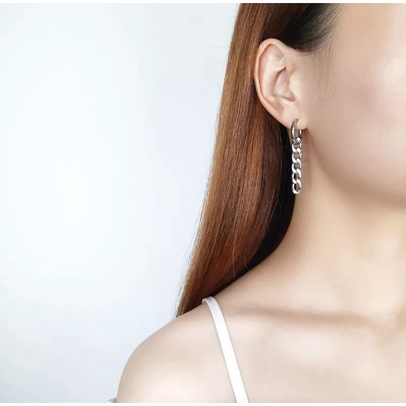 TERLARIS ANTING GANTUNG CEWEK DAN COWOK ALA KOREA / ANTING BTS / ANTING KOREA