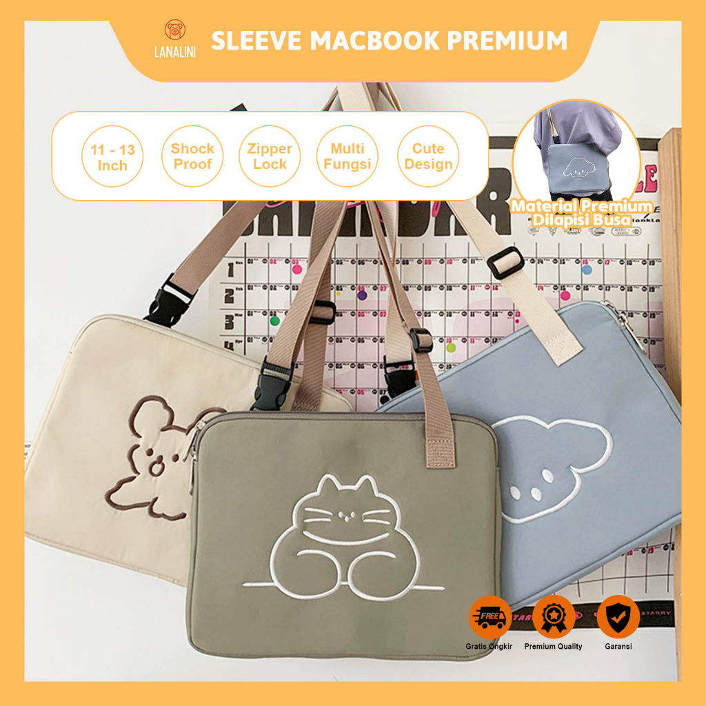 Tas Laptop Selempang Acer Swift Go Aspire Slim Flip Nitro Sleeve Pouch Soft Case Bag Cover Tablet iP