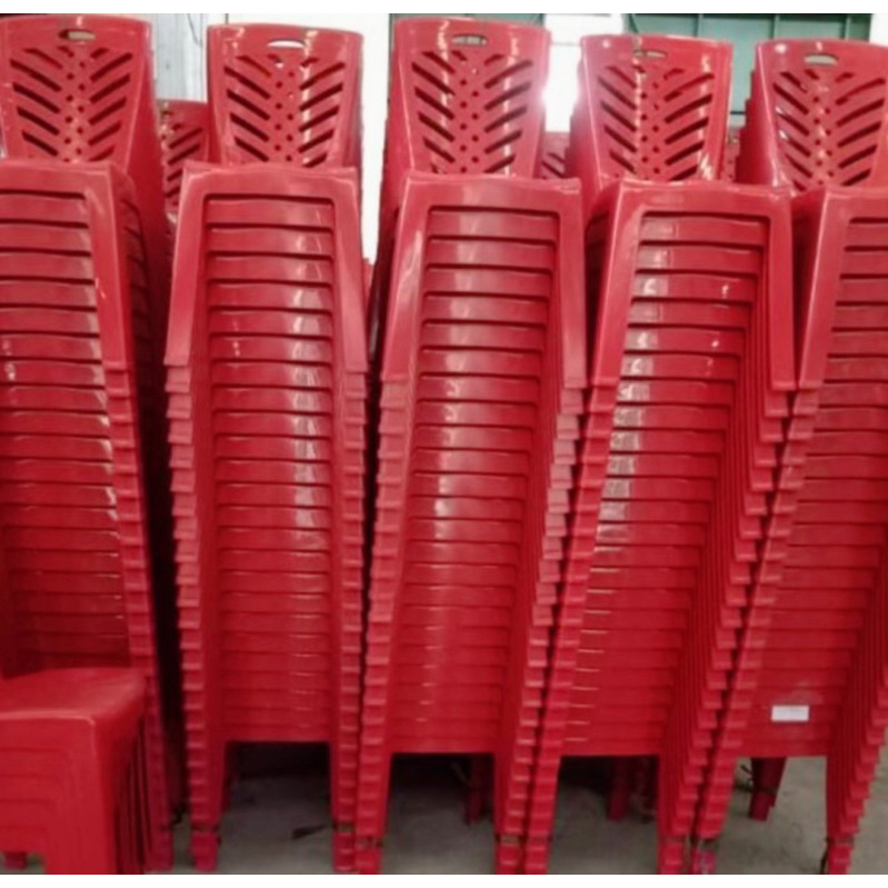 Kursi Sender Plastik Napolly BIG 209 MERAH ASLI NAPOLLY