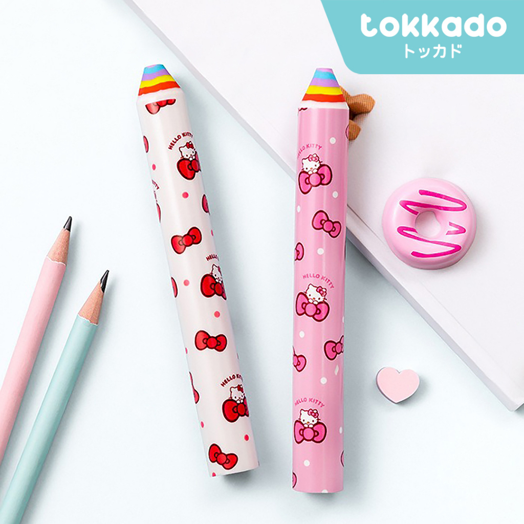 

TOKKADO Hello Kitty Stick Eraser Penghapus Pensil Batang Sanrio Lucu